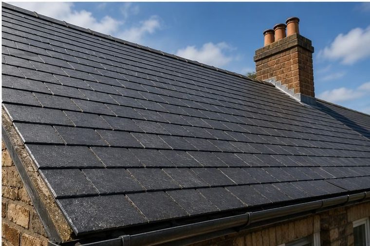 A & E Roofing installing a new roof in Cheshire